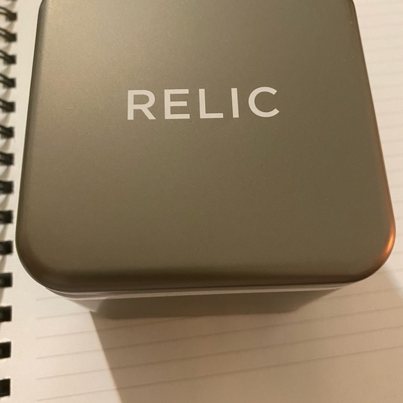 Relic watch black with Roman Numerals - Picture 2 of 7